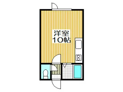 RERA COURT(ワンルーム/2階)の間取り写真