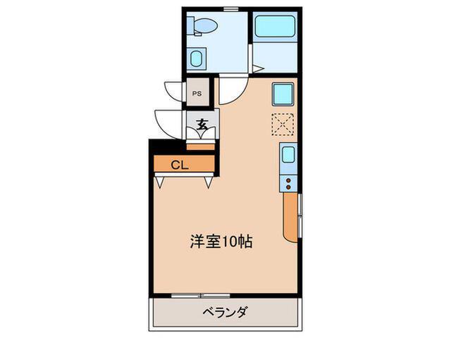 ソリドア蓮根(ワンルーム/4階)