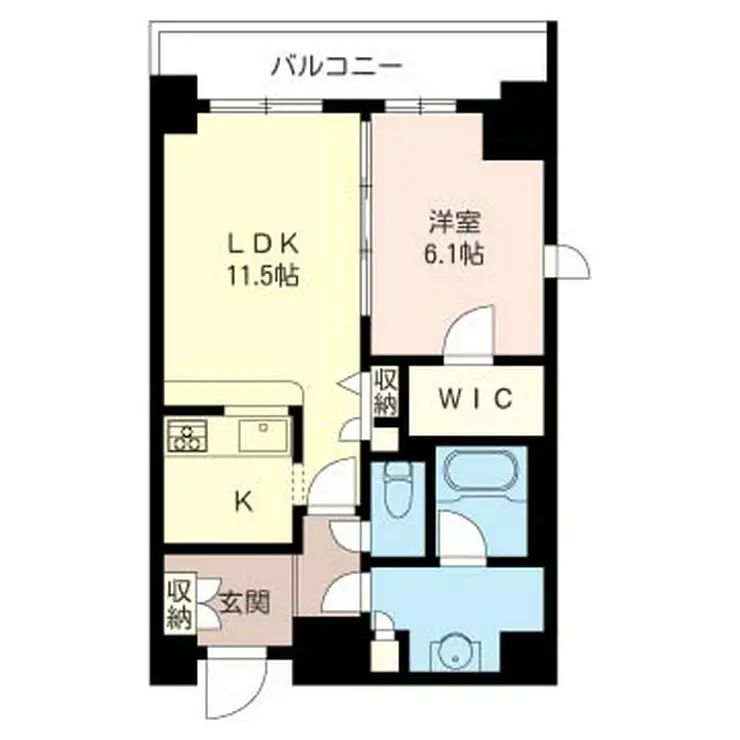 リオフレンテ 1階階 間取り