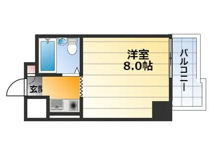 ネオハイツ新大阪(ワンルーム/3階)の間取り写真