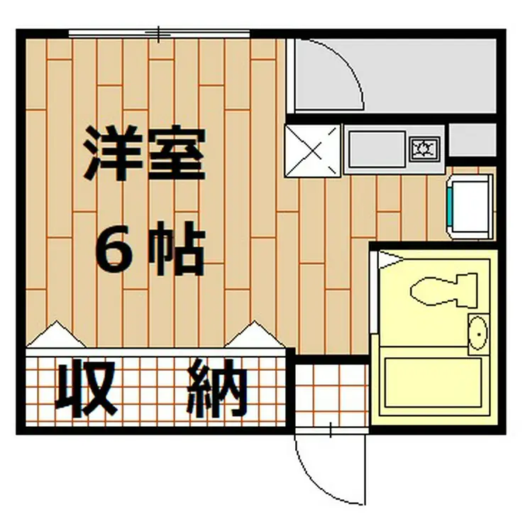 ラポールヤマミツ 3階階 間取り