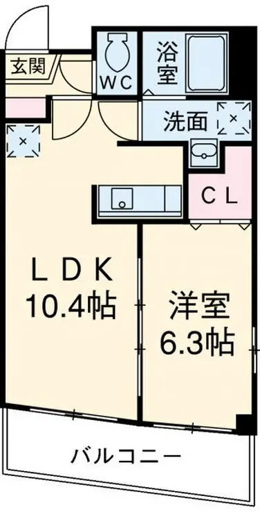 プランドール千葉 3階階 間取り