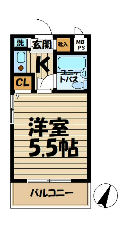 クリオ本郷台壱番館 2階階 間取り