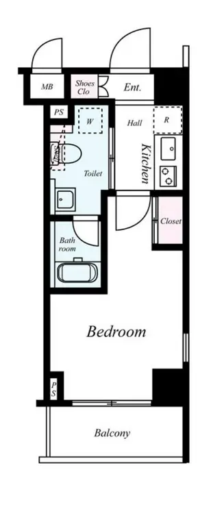 FORTIS#004 6階階 間取り
