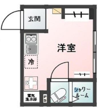 GLANZ目白II(ワンルーム/3階)の間取り写真