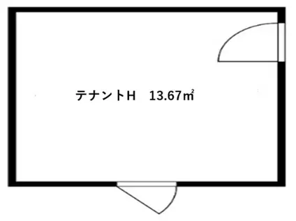BIJOUX OHORI BLD(ワンルーム/5階)の間取り写真