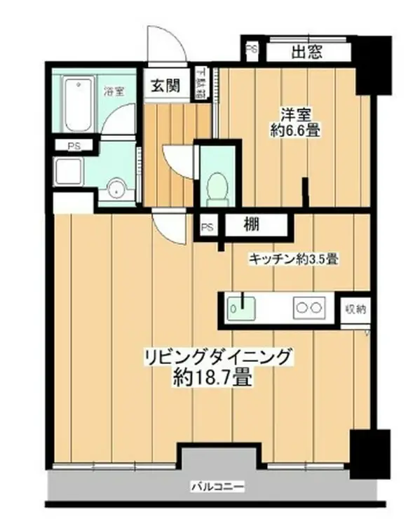 ライオンズマンション渋谷道玄坂 12階階 間取り