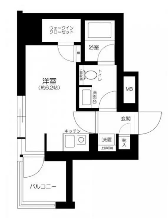 リビオレゾン新虎通り 9階階 間取り