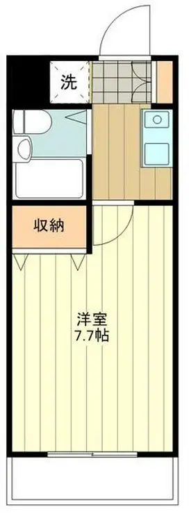 マイステージ立川 5階階 間取り