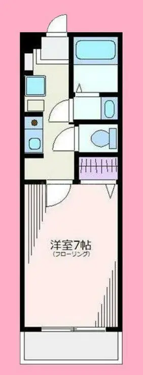 コーラルビル 2階階 間取り