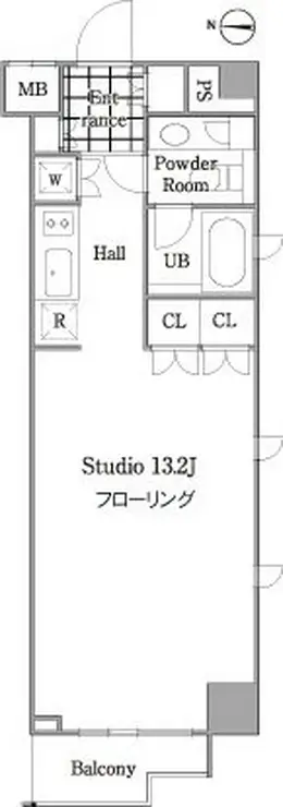 グレイスコート白金 3階階 間取り
