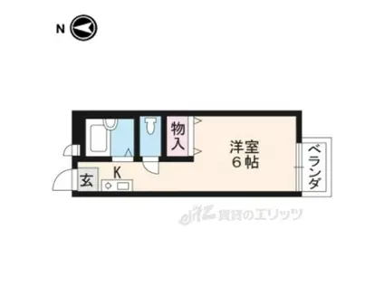 コーポ春菜A棟(1K/1階)の間取り写真