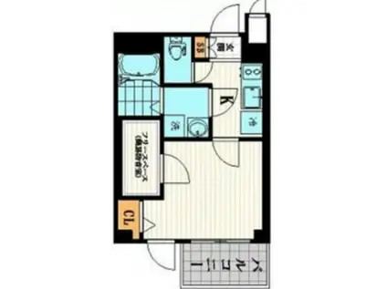 B CASA 寿(1K/5階)の間取り写真