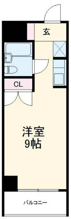 横浜三吉町第4レッツビル 4階階 間取り