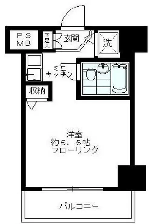 ロワレール横浜西壱番館 3階階 間取り