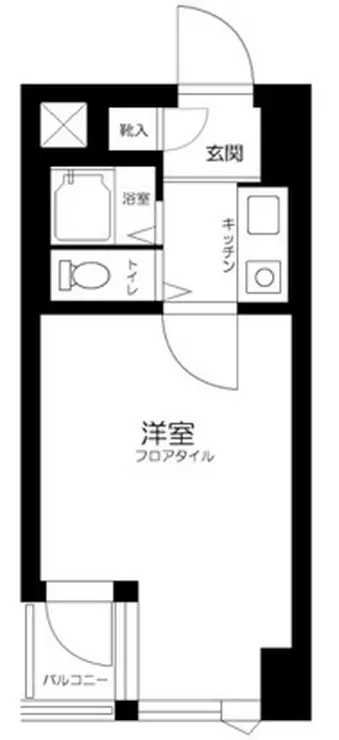 クリオ入谷壱番館 7階階 間取り