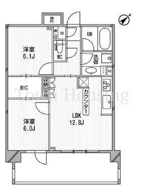 ライオンズシティ白金高輪 11階階 間取り