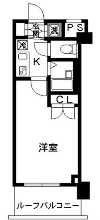 スカイコート東京ベイ・東雲 4階階 間取り