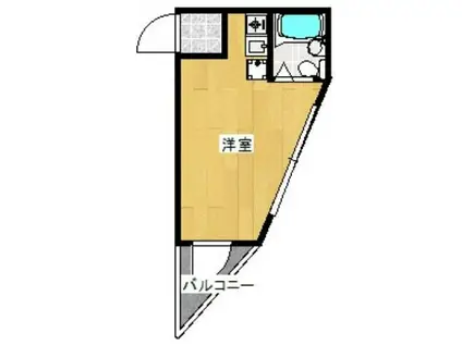 セザール淵野辺(ワンルーム/4階)の間取り写真