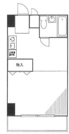 セントヒルズ渋谷本町(ワンルーム/2階)の間取り写真