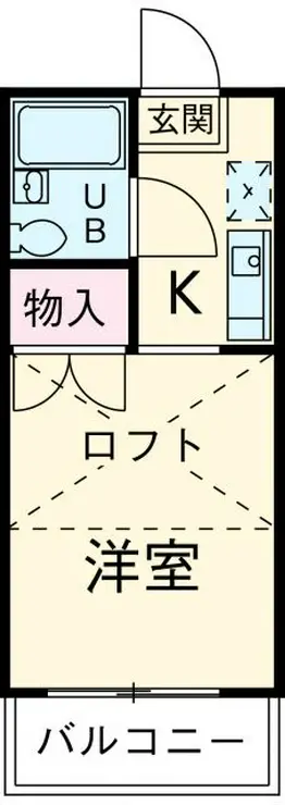 プロムナードハイムD 1階階 間取り