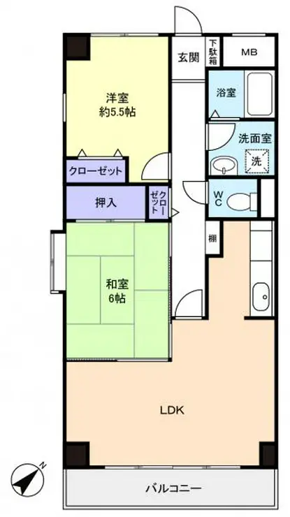 石井国際ビル 2階階 間取り