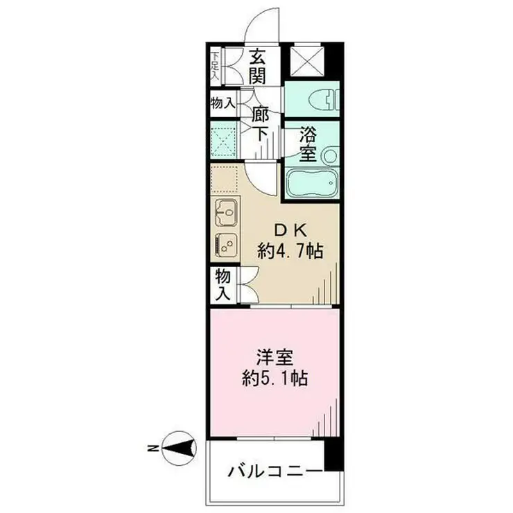 シティスクエア恵比寿 3階階 間取り