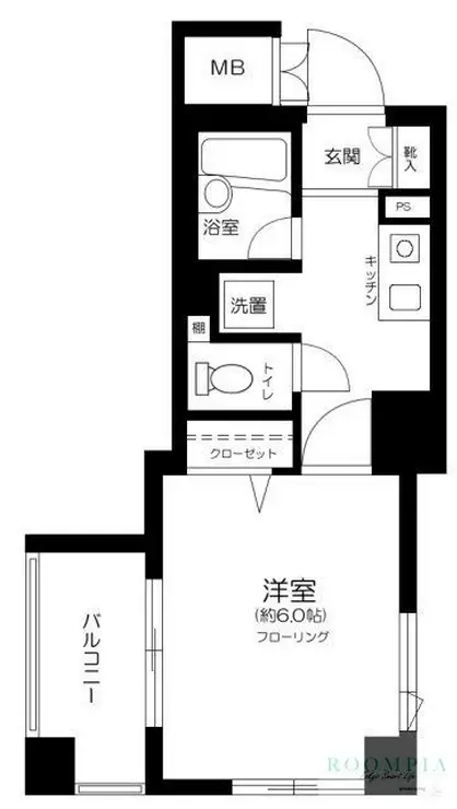 メインステージ護国寺II 3階階 間取り