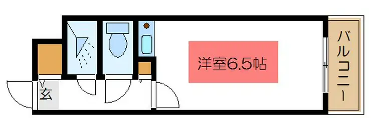 イクス新小岩 3階階 間取り