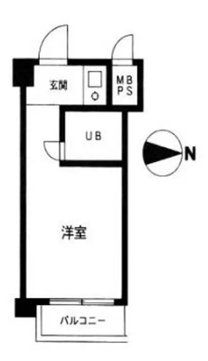 グレイス四谷 4階階 間取り