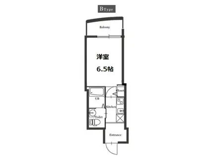 セレニテ梅田北(1K/11階)の間取り写真
