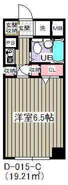 SOCIETY SEASONS(1K/6階)の間取り写真