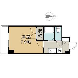 メゾン大和(1K/3階)の間取り写真