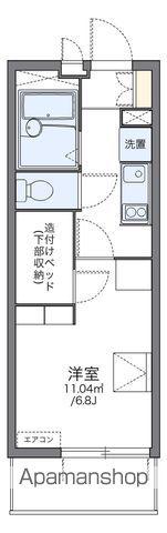 レオパレス前里(1K/3階)の間取り写真