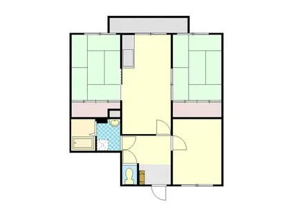 吉澤マンション(3DK/3階)の間取り写真