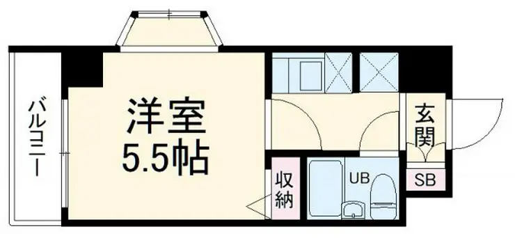 ライオンズマンション宿河原第2 2階階 間取り
