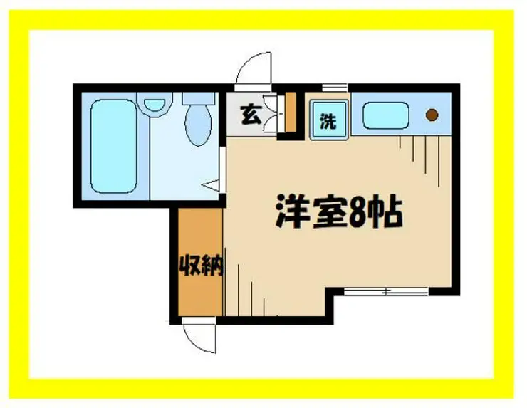 スマートコンパクト溝の口 1階階 間取り