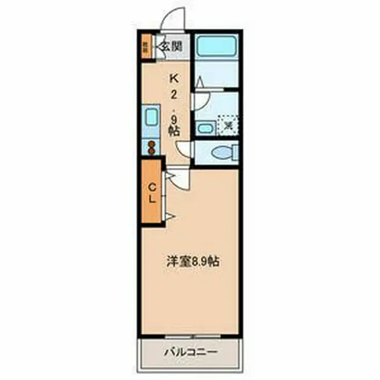 リビオン 4階階 間取り