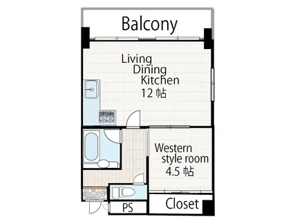 ARTFIORE(1LDK/5階)の間取り写真