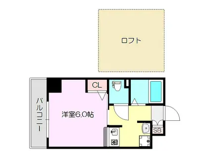 エステムコート新大阪Ⅲステーションプラザ(1K/4階)の間取り写真