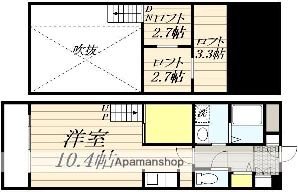 ALTE MEISTER AGORA(ワンルーム/5階)の間取り写真