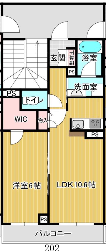 つくばエクスプレス つくば駅 徒歩10分 2階建 築4年(1SLDK/2階)の間取り写真