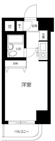 MAC小岩ステーション(ワンルーム/5階)の間取り写真