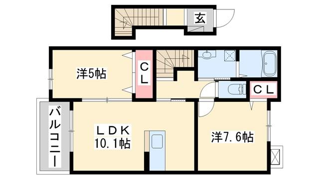 山陽電鉄本線 伊保駅 徒歩12分 2階建 築20年