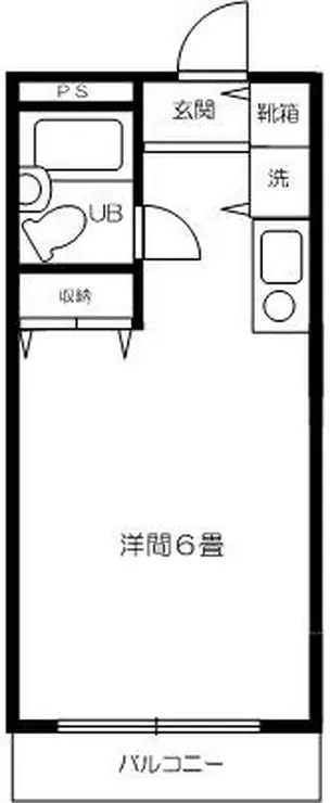 アメニティ5 5階階 間取り