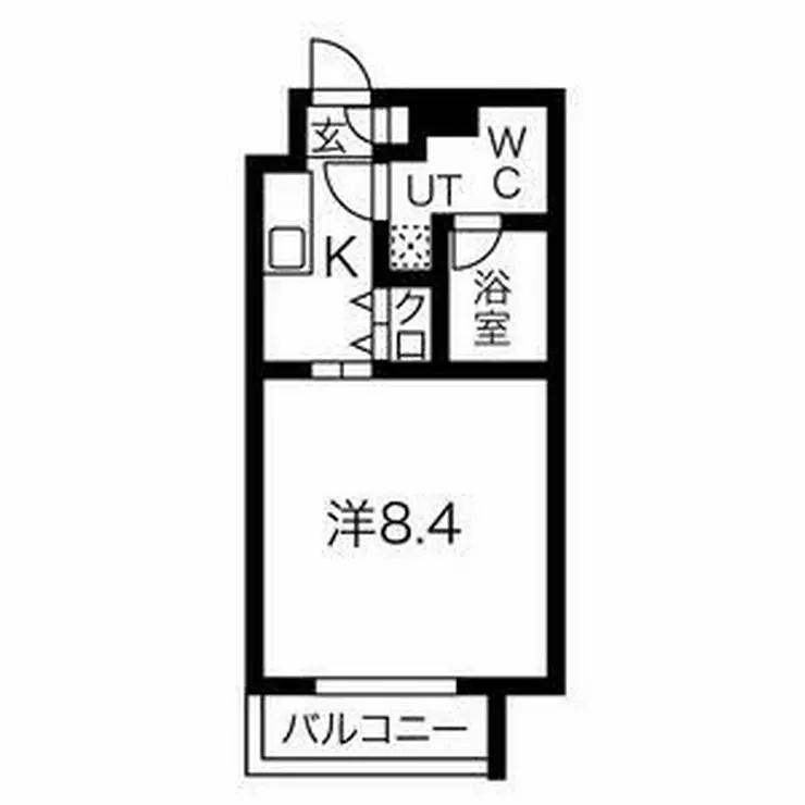 スパシエ大森エセンザ 2階階 間取り