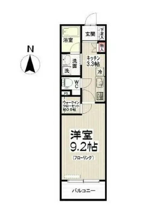 パークホームズ川口幸町センターステージ 5階階 間取り