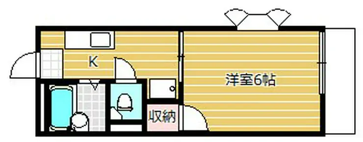 オルキス 1階階 間取り