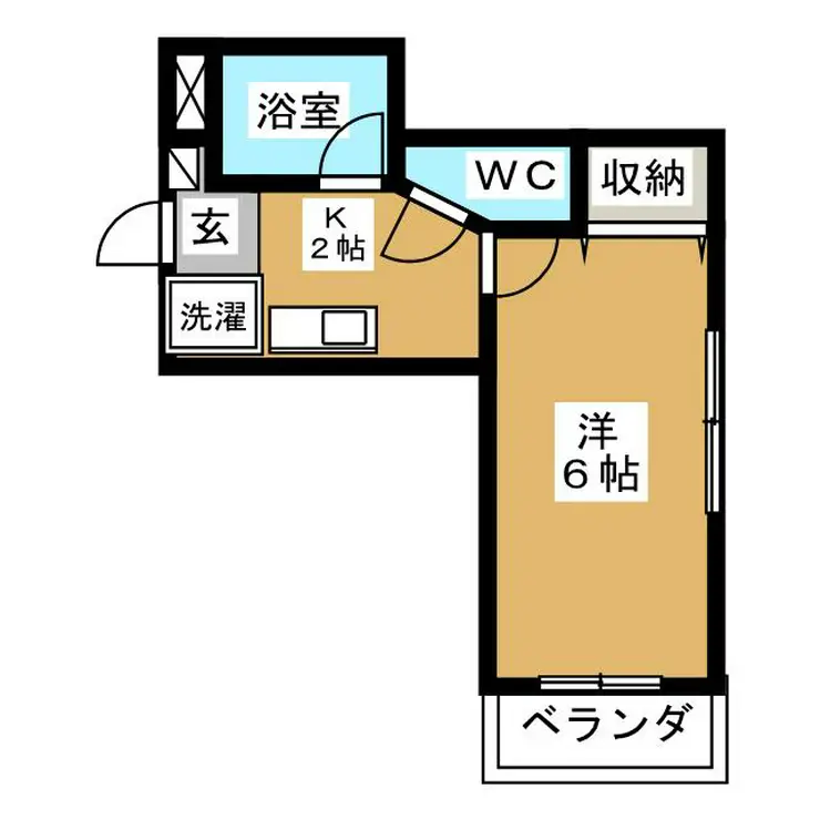 プレイン松原 3階階 間取り