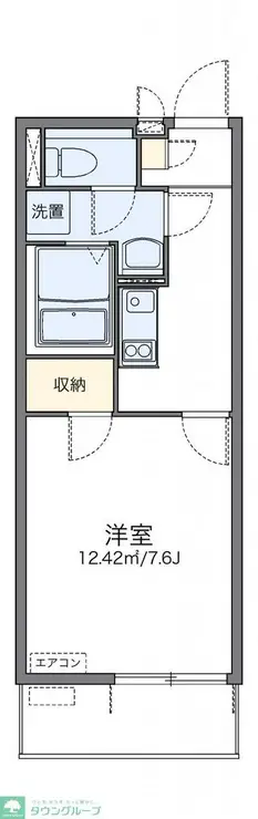 レオネクストブラザーズハイツ 2階階 間取り